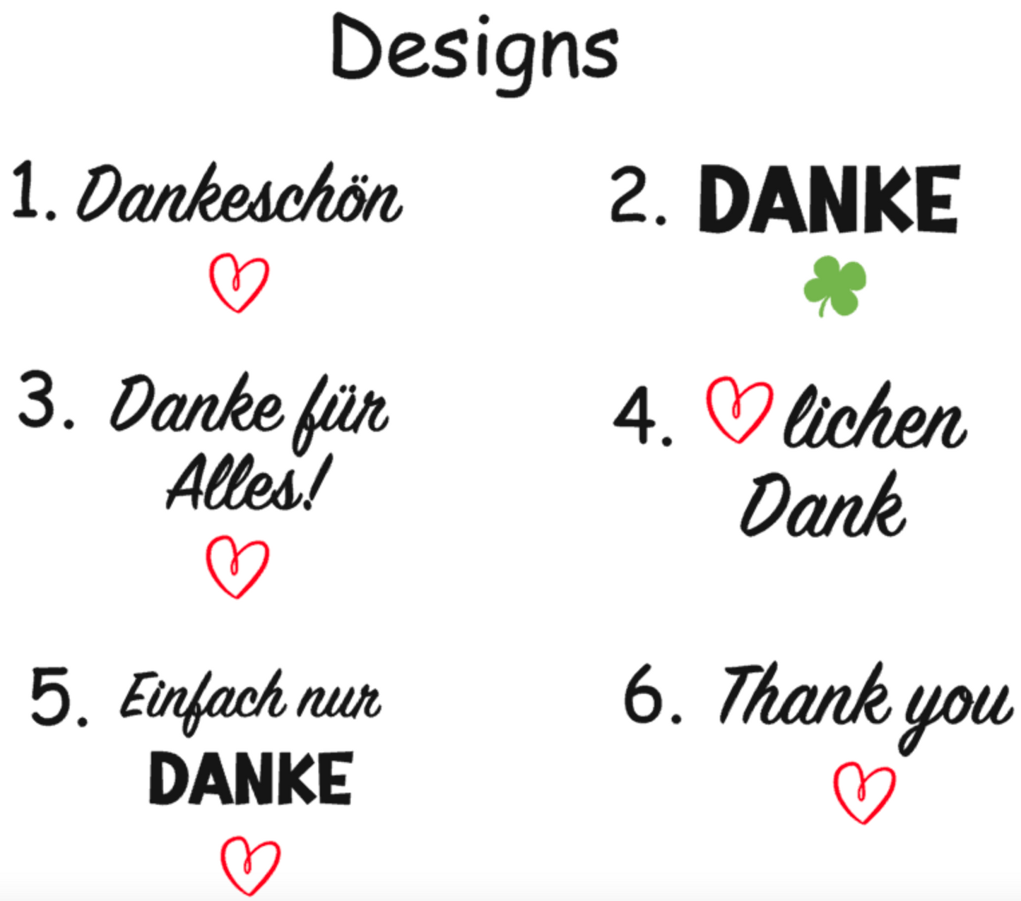 Blumentopf Danke - Geschenk zum Danke sagen - Geschenk zum Bedanken - Dankeschön Geschenk -personalisiert - einfach Danke sagen - Designs