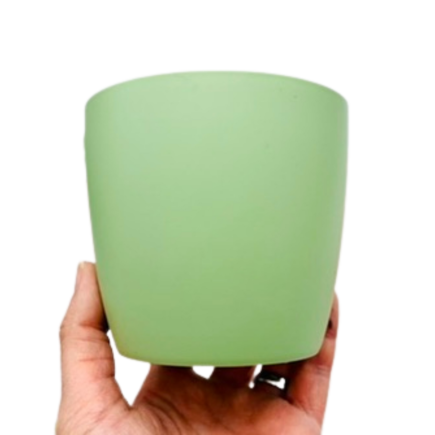 Blumentopf "Lehrer*innen pflanzen Samen des Wissens, die ein Leben lang wachsen" Abschiedsgeschenk - Geschenk Lehrer Erzieher - Danke - 12cm