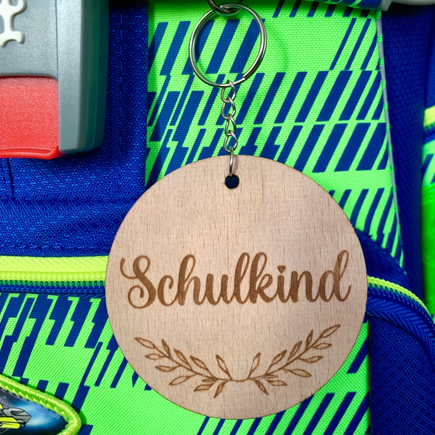 Geschenkanhänger aus Holz - Schulkind 2023 - Anhänger Schulranzen