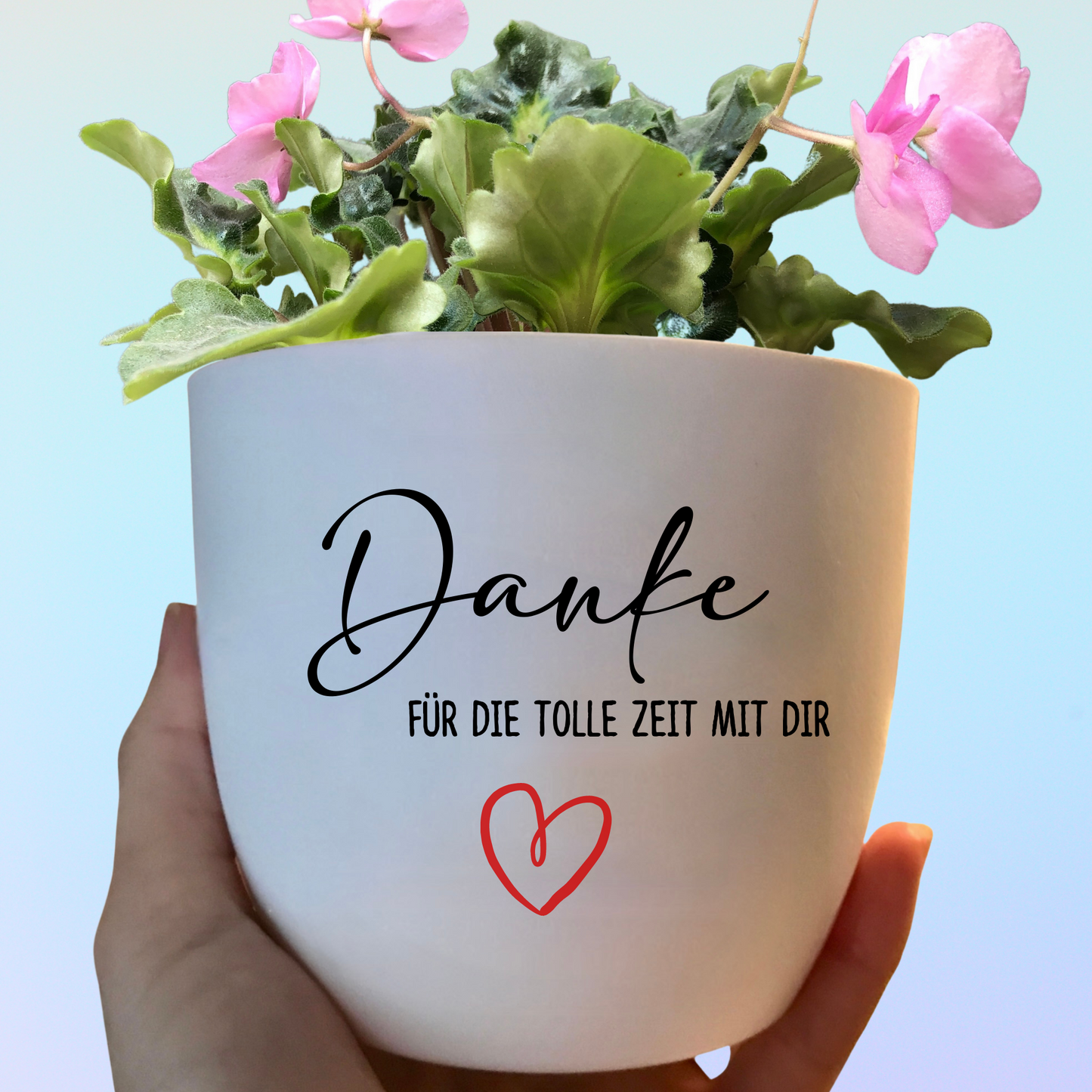 Sticker "Thank you for everything" or "Thank you for the great time with you" - farewell gift for teachers or educators, farewell to daycare or graduation