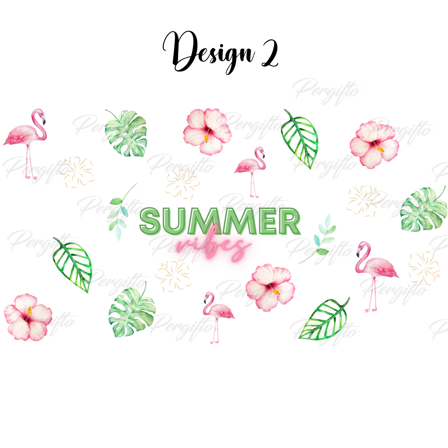 Trinkglas mit Deckel personalisiert - Tumbler mit Sommer Designs - Cocktailglas mit Bambusdeckel und Strohhalm - personalisiertes Geschenk