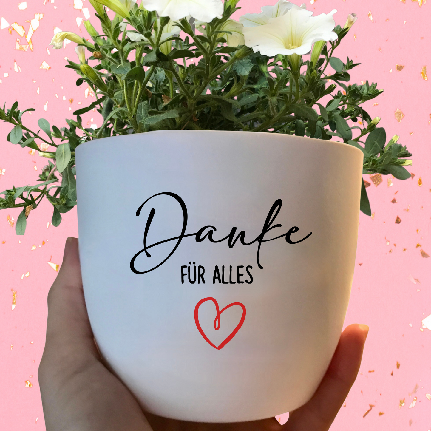 Sticker "Thank you for everything" or "Thank you for the great time with you" - farewell gift for teachers or educators, farewell to daycare or graduation