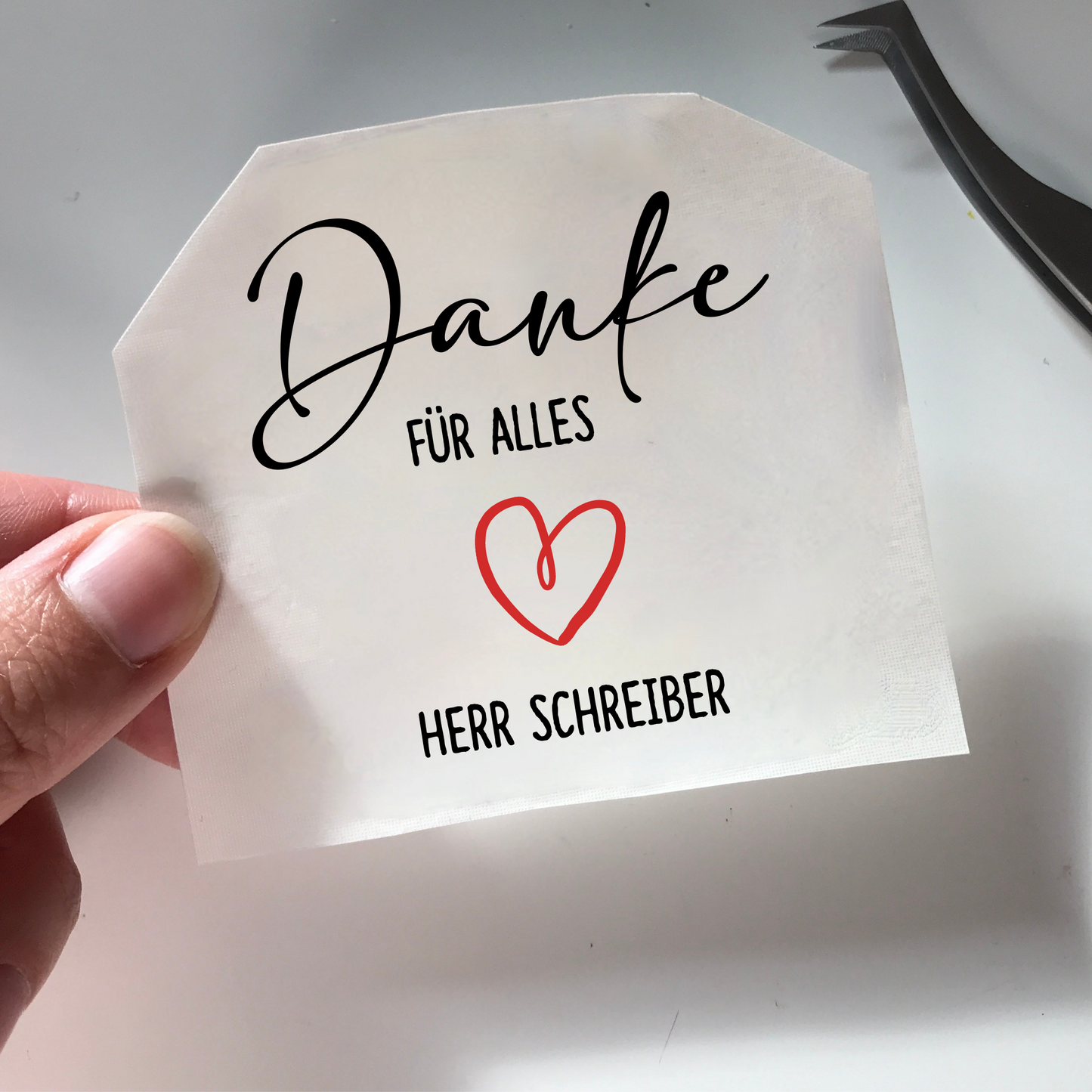 Sticker "Thank you for everything" or "Thank you for the great time with you" - farewell gift for teachers or educators, farewell to daycare or graduation
