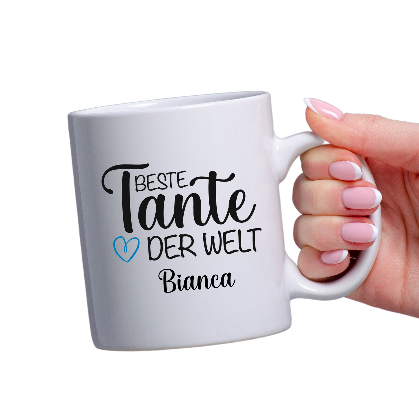 Tasse weiß personalisiert - Beste Oma der Welt - Beste Mama der Welt - Geburtstagsgeschenk - Muttertagsgeschenk Oma, Mama, Godi, Tante, Schwester