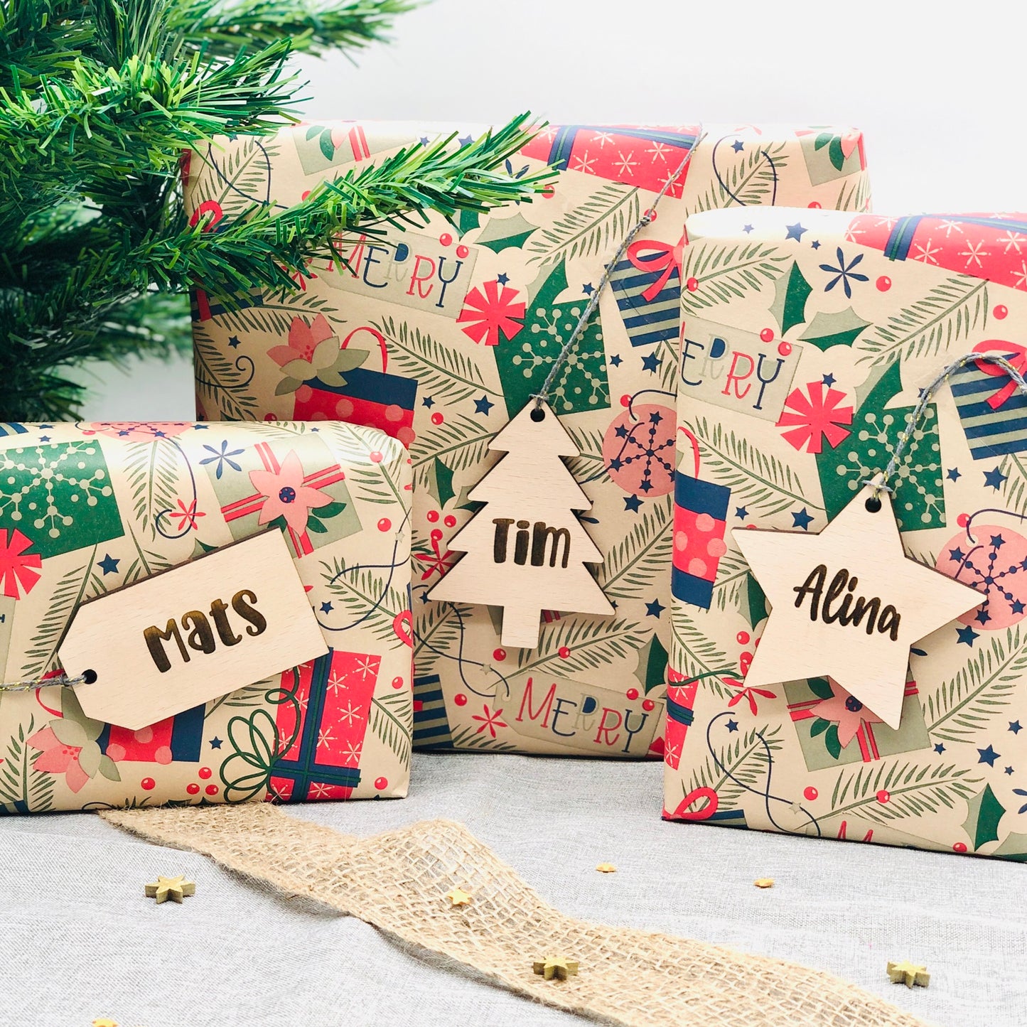 Geschenkanhänger Weihnachten