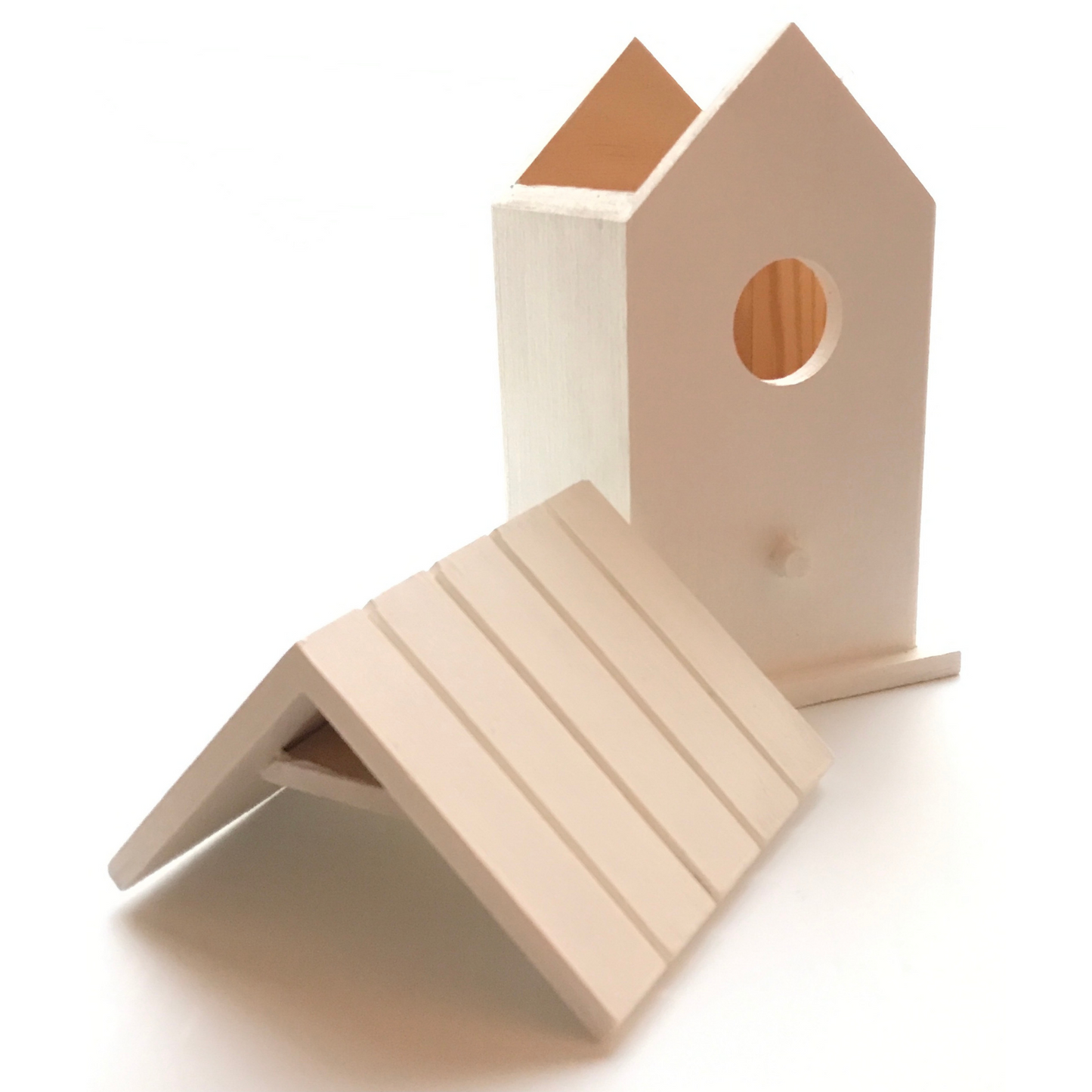 Vogelhaus - Kindergarten "Wir sind ausgeflogen" - Abschiedsgeschenk für Erzieher/in - personalisiert mit Kindernamen