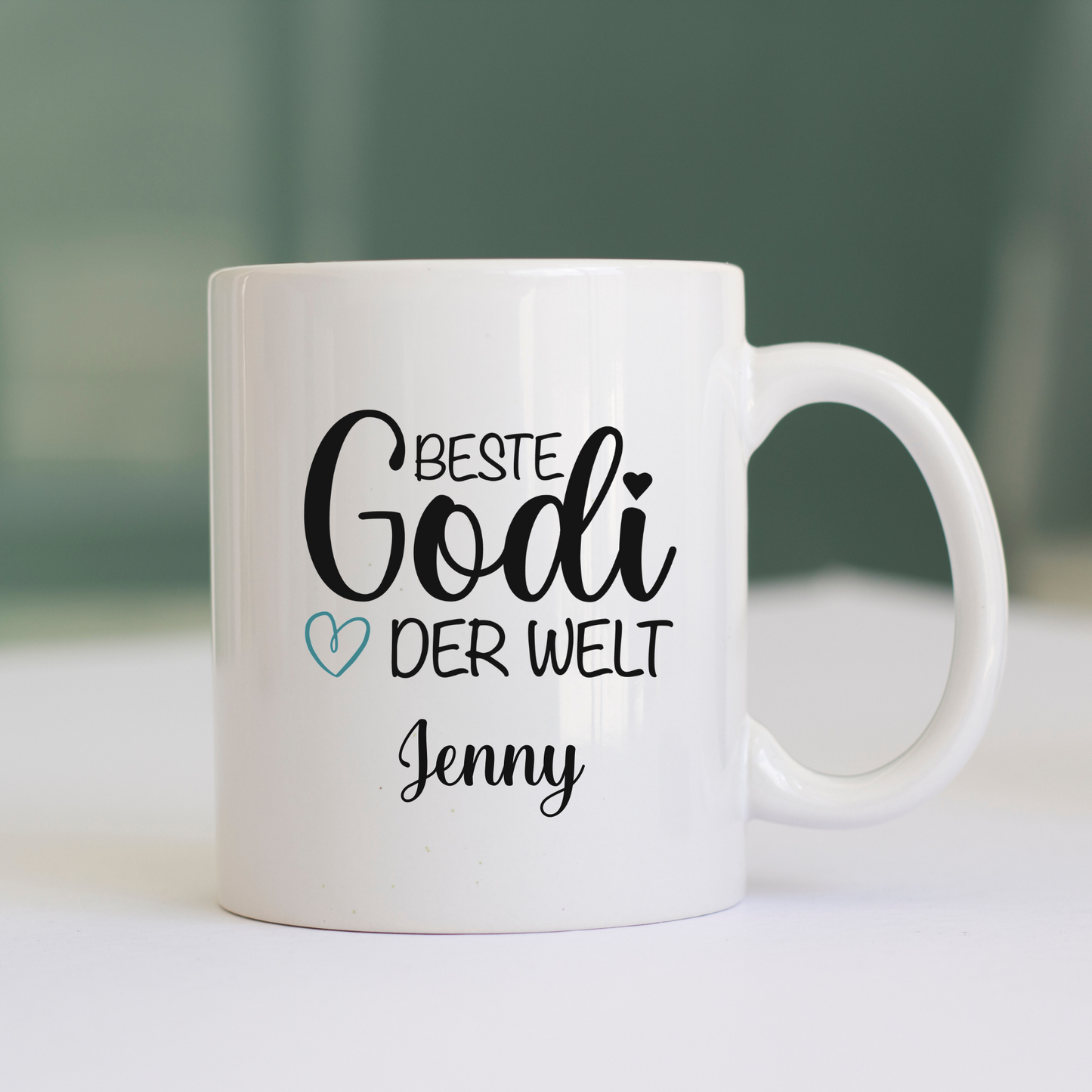 Tasse weiß personalisiert - Beste Oma der Welt - Beste Mama der Welt - Geburtstagsgeschenk - Muttertagsgeschenk Oma, Mama, Godi, Tante, Schwester