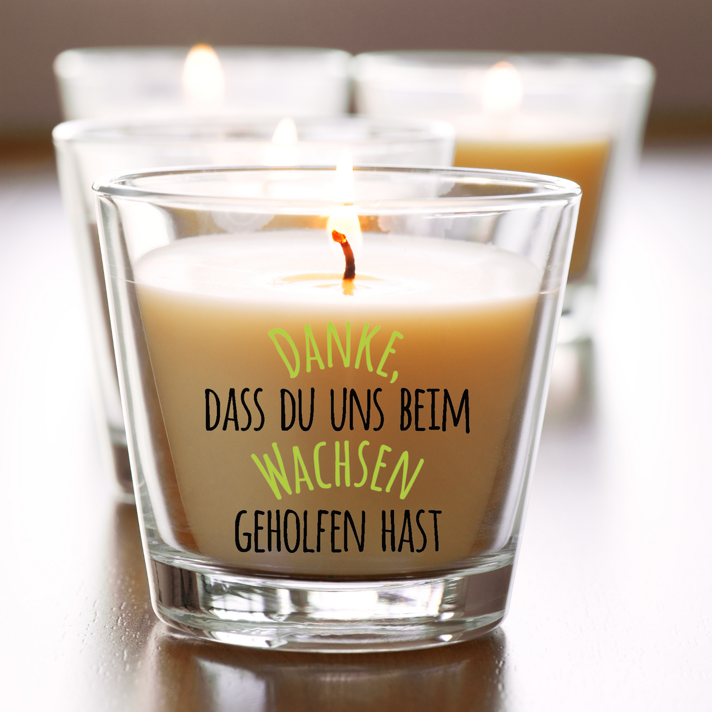 Sticker "Danke, dass du mir / uns beim Wachsen geholfen hast" - Abschiedsgeschenk für Lehrer/in oder Erzieher/in - Aufkleber zum selbstaufkleben