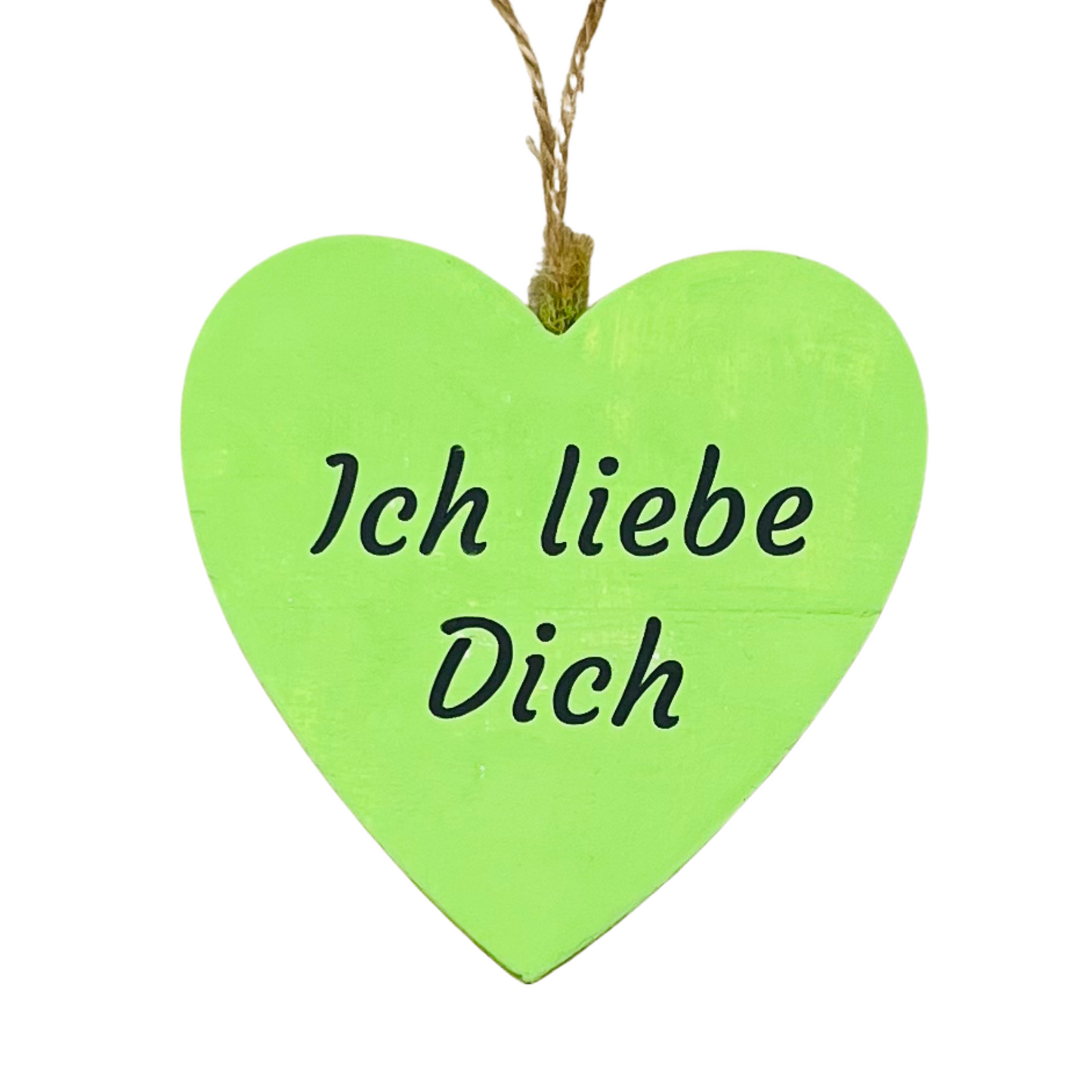 Geschenk zum Valentinstag für Paare - Valentinstagsgeschenk - Candy Hearts - Holzherz Geschenk für Verliebte - Herzanhänger Valentinstag personalisiert