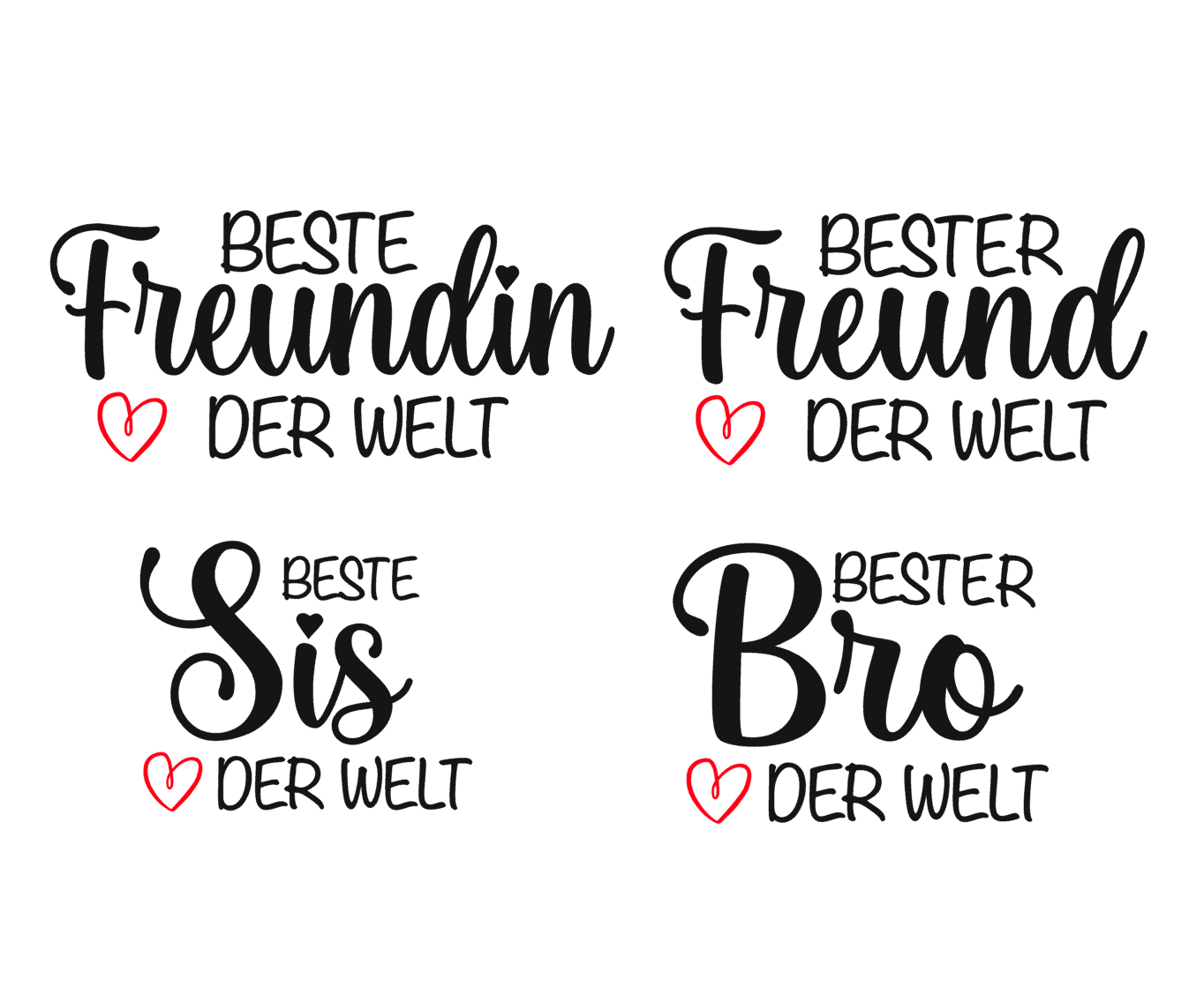 Sticker - Best Friend in the World - Best Friend in the World - Birthday, Friendship - Anniversary - Sticker personalized