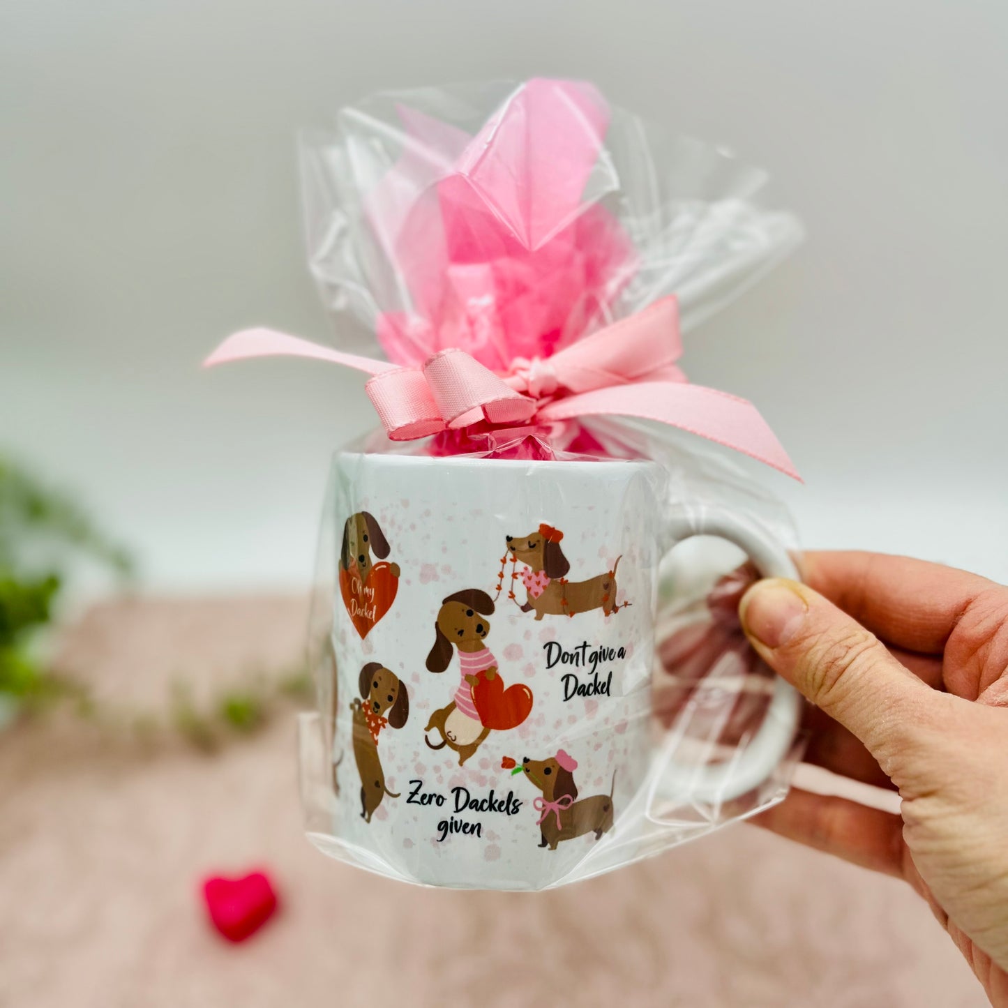 Lustige Dackel Tasse - Geschenk für Dackel Fans