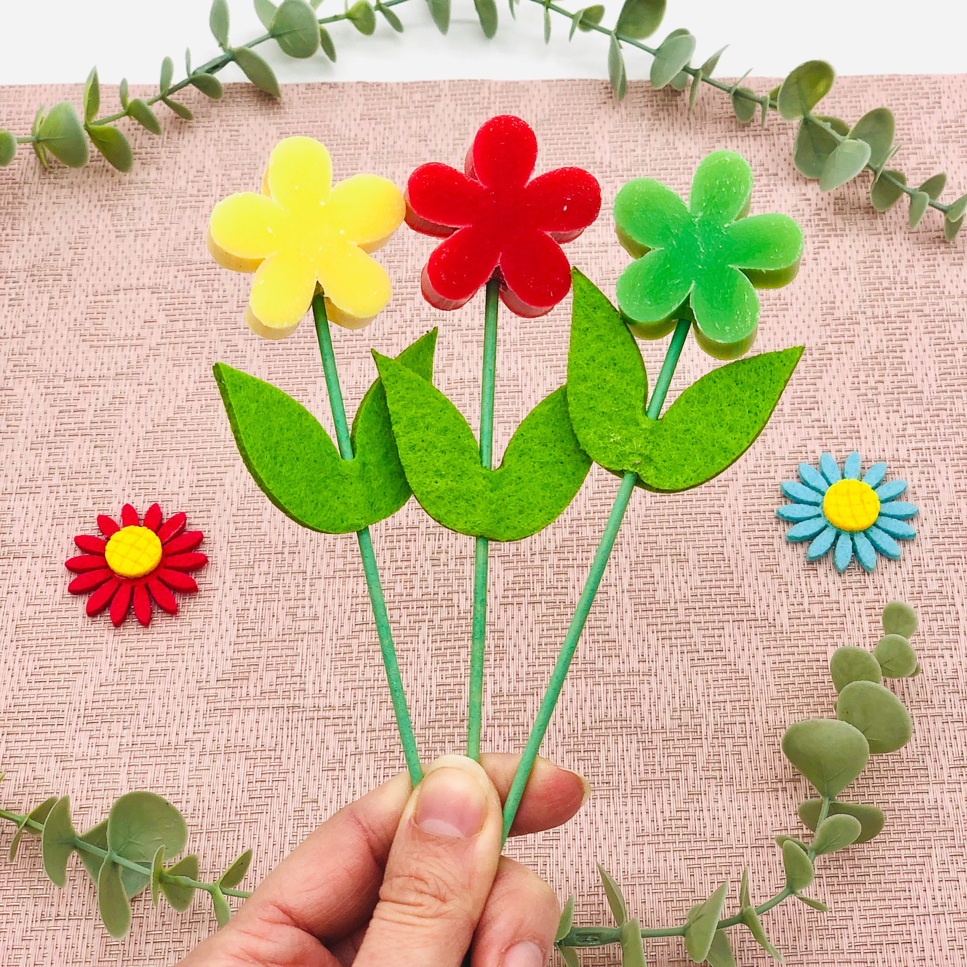 Blumenseife Margerite - kleines Geschenk zum Danke sagen - Geburtstagsgeschenk - Muttertagsgeschenk